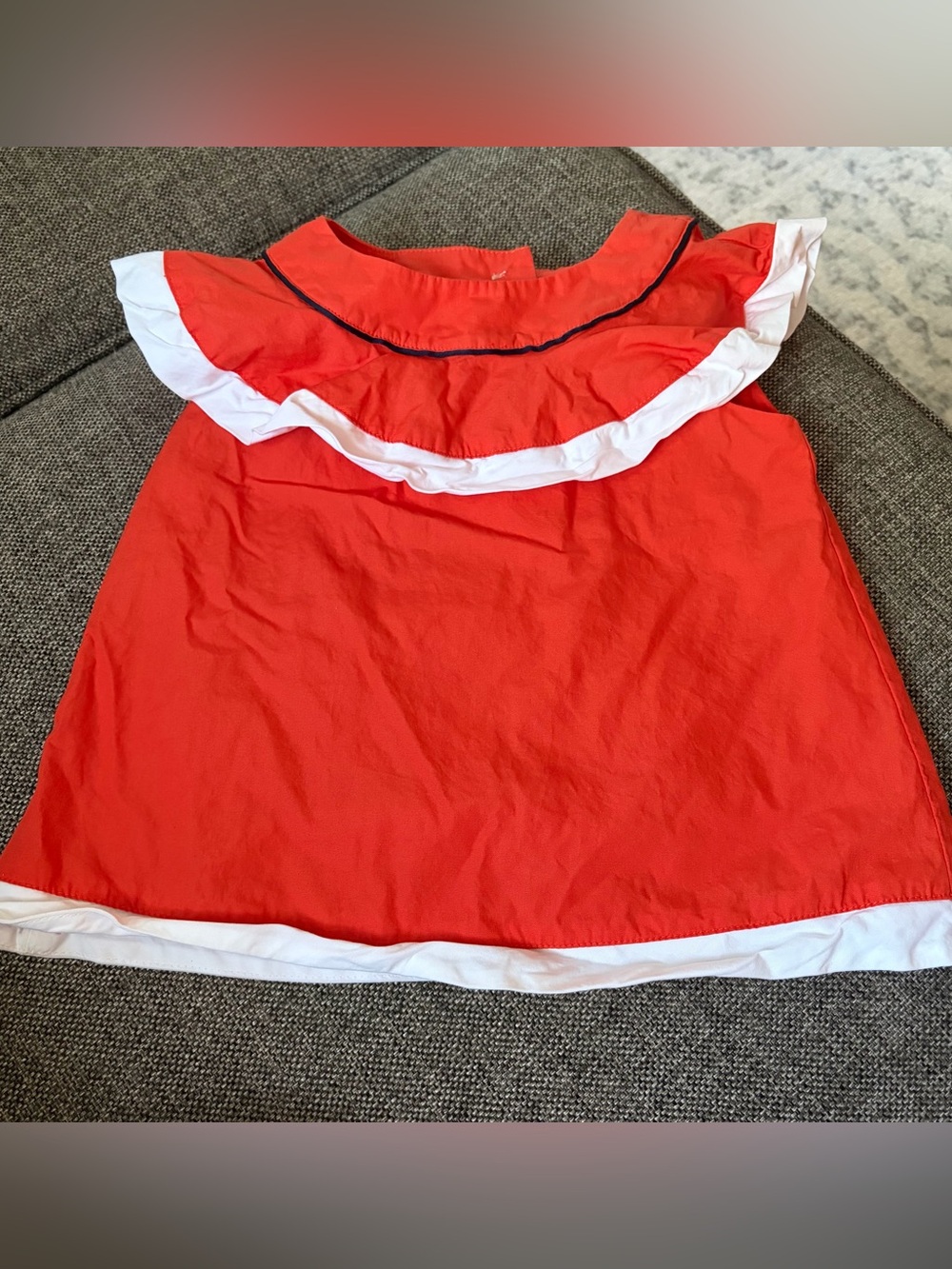 Janie and Jack ruffled blouse size 3T